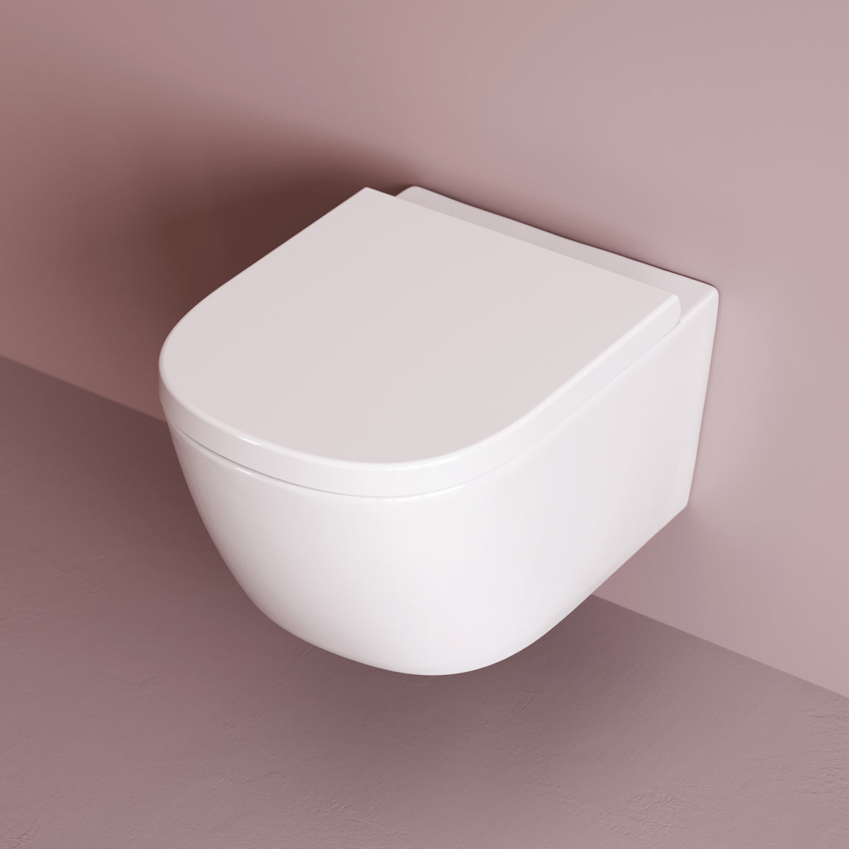 Wand-WC Libre AquaSpin spülrandlos mit WC-Sitz – CLB1900PSC