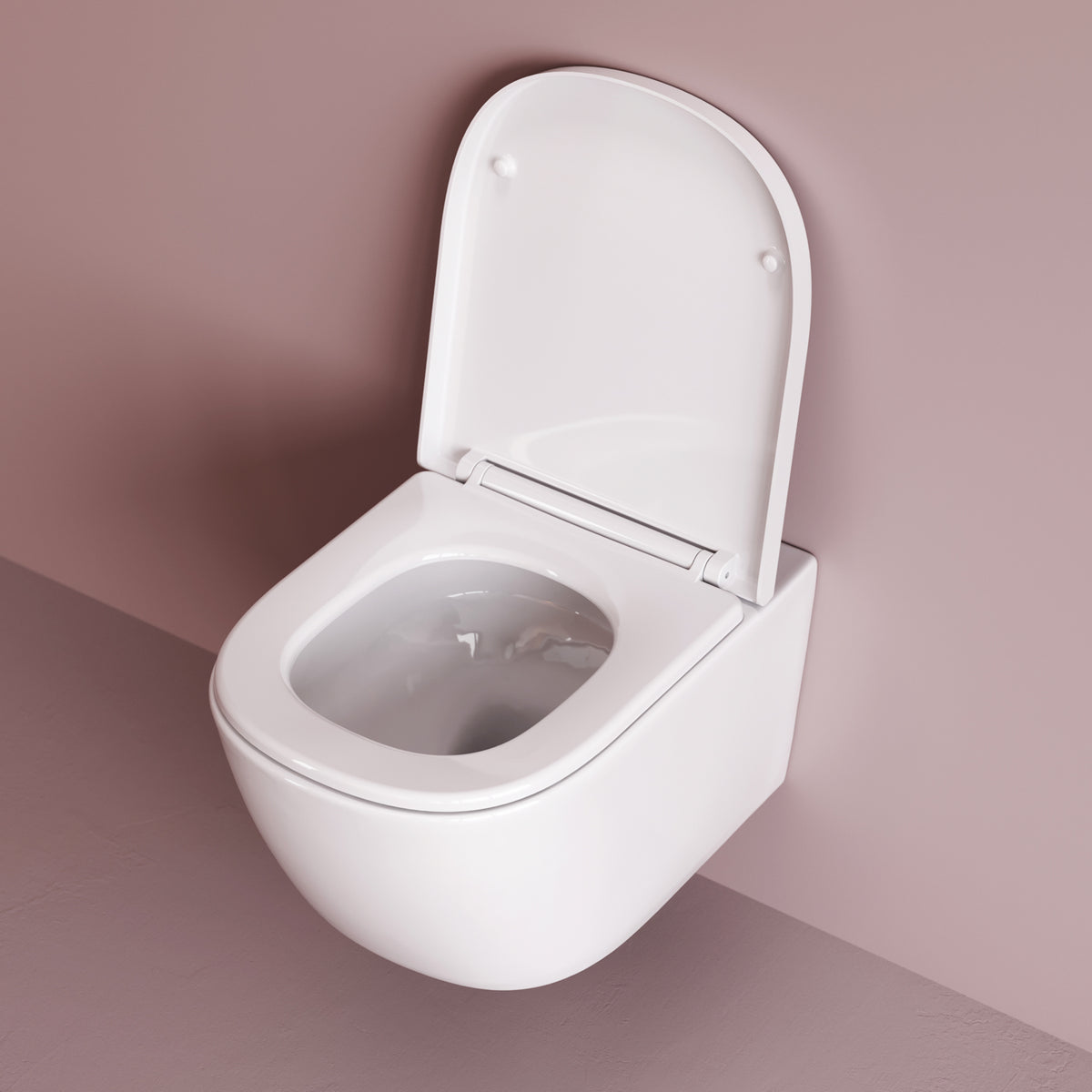 Wand-WC Libre AquaSpin spülrandlos mit WC-Sitz – CLB1900PSC