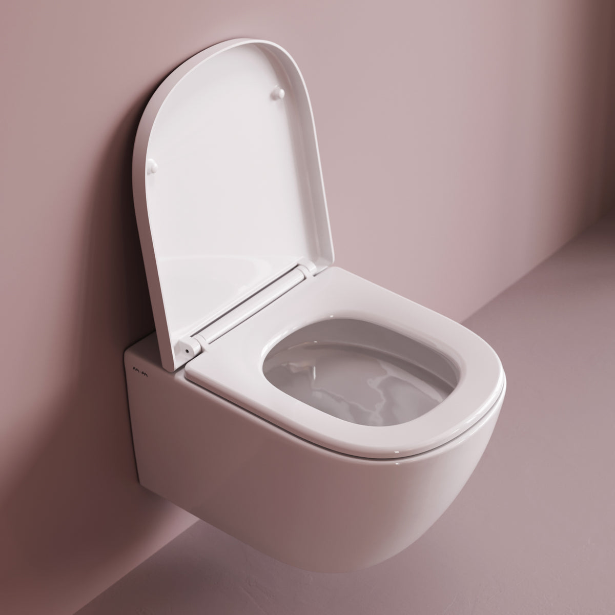 Wand-WC Libre AquaSpin spülrandlos mit WC-Sitz – CLB1900PSC