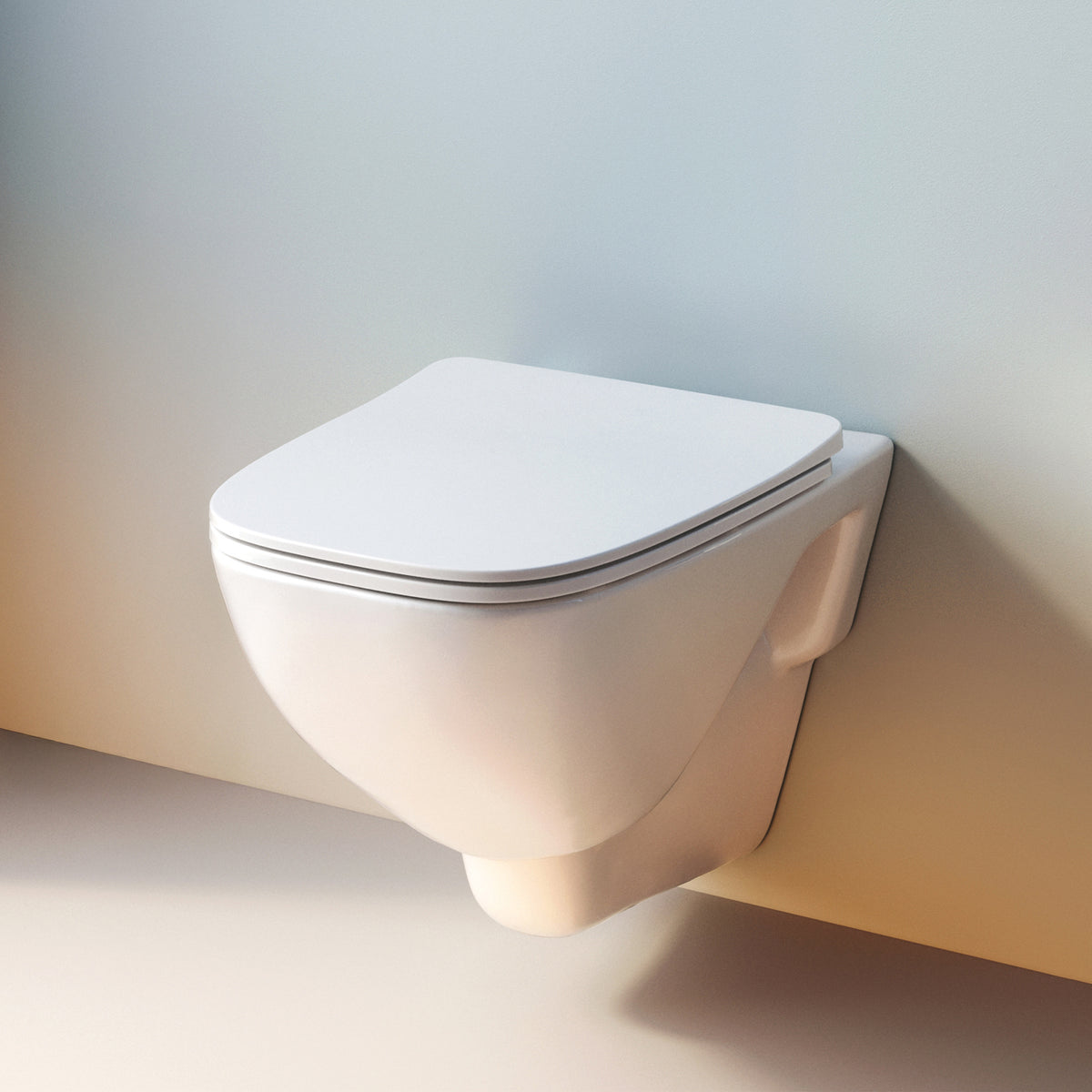 Toilettes suspendues sans bride X-Joy FlashClean avec abattant–CXA1700SC