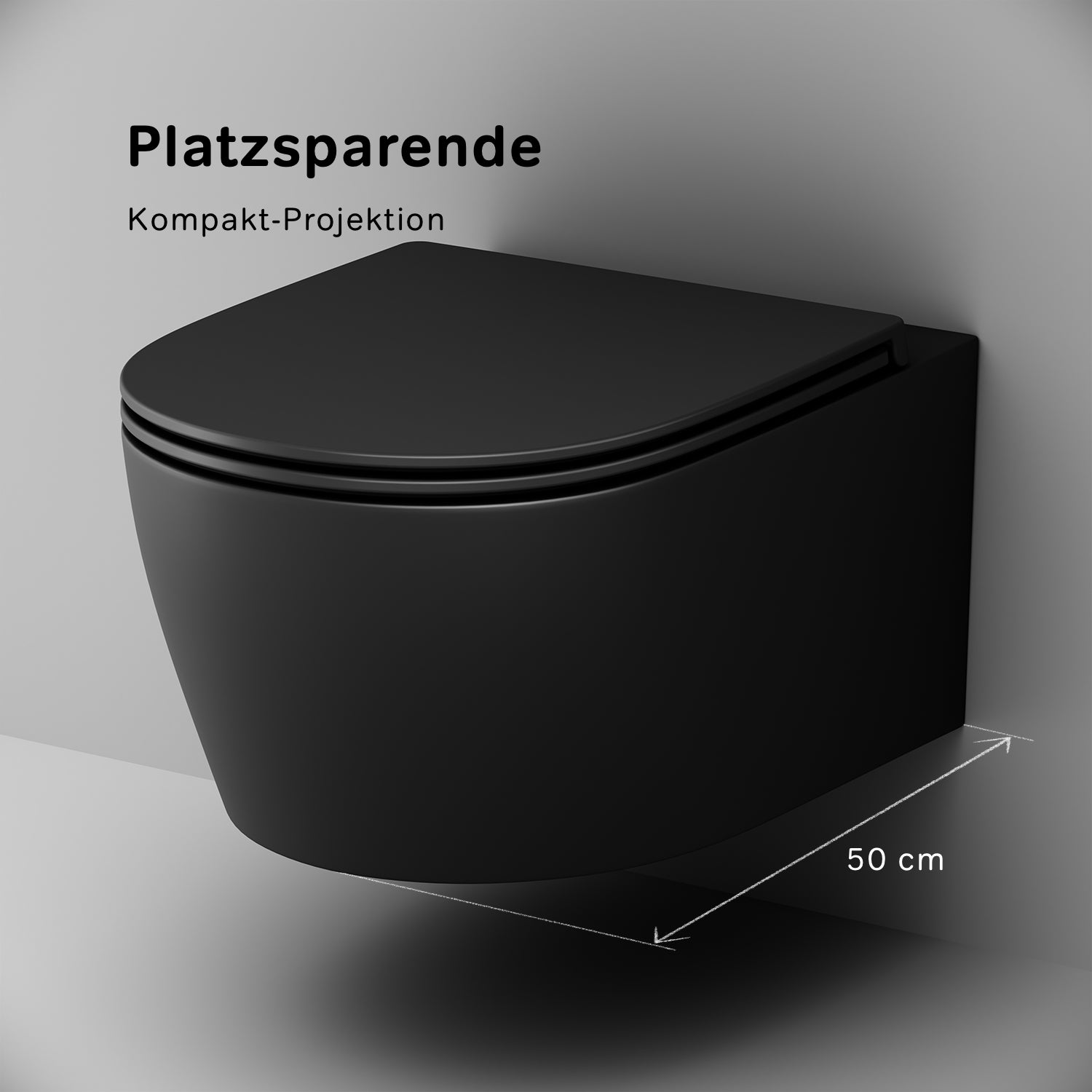 Ensemble IIS90138.XB1700MB: Plaque de poussée pour élément de préparoi de toilette mural