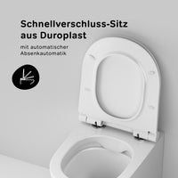 IIS90251.XB1700 Set: Wand-WC + Vorwandelement + Drückerplatte ampm-store.de