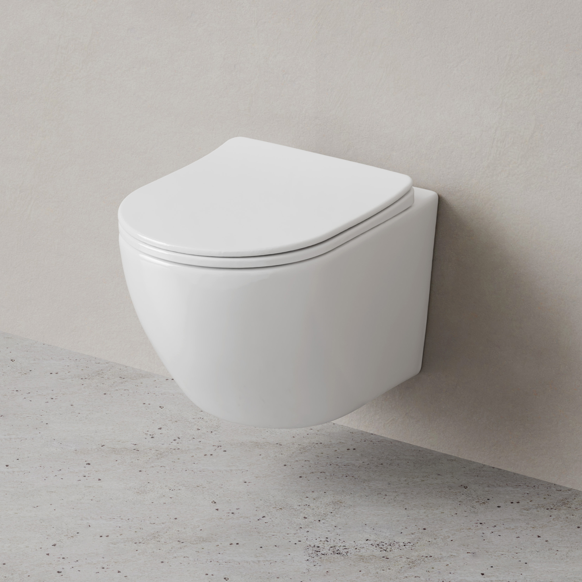 Toilettes suspendues X-Joy S Toilettes sans bride FlashClean avec siège–CXB1701SC