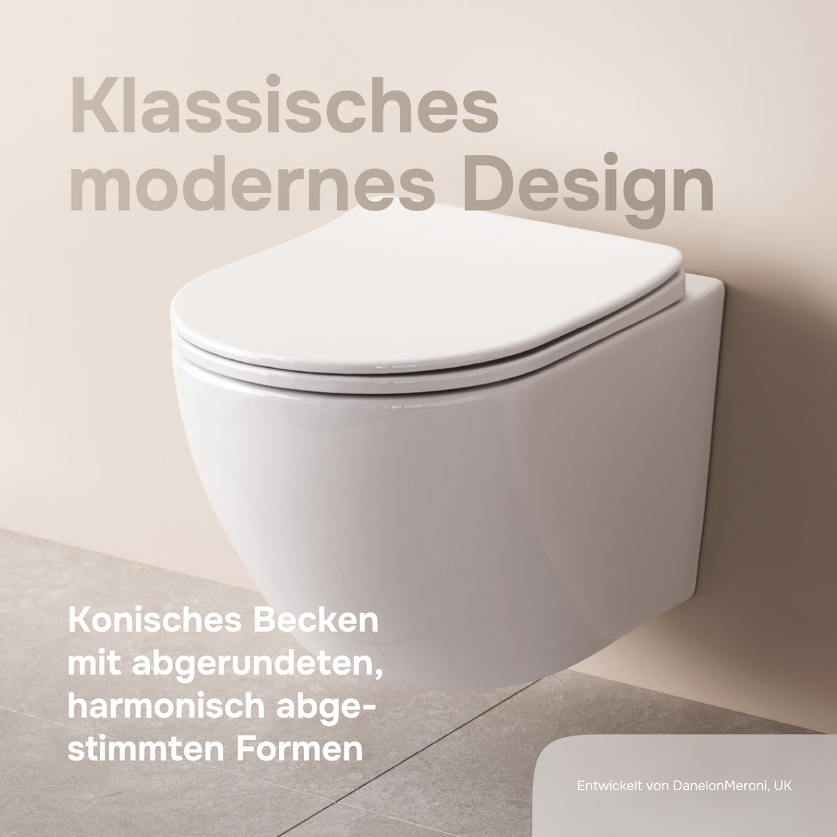 Toilettes suspendues X-Joy S Toilettes sans bride FlashClean avec siège–CXB1701SC