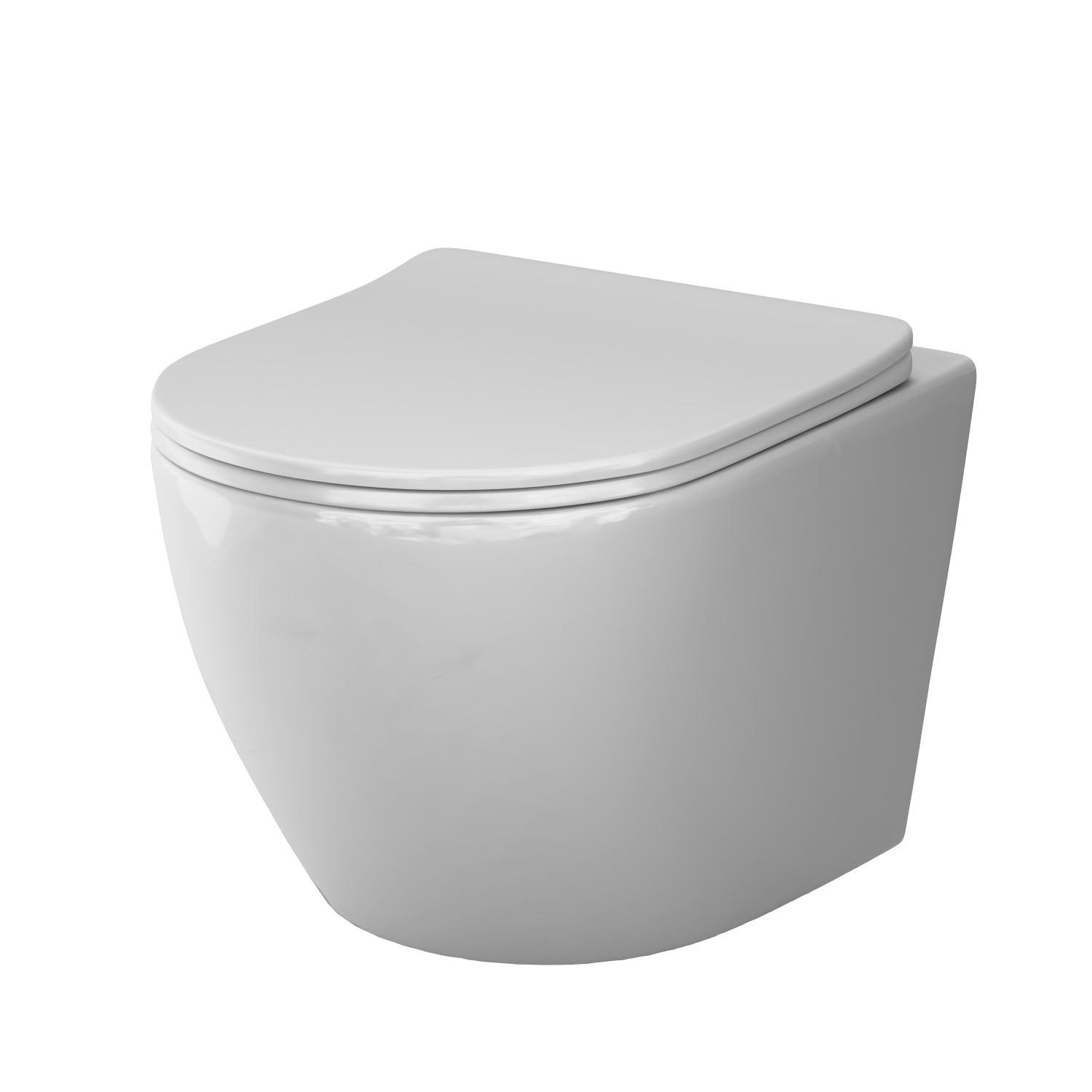 Toilettes murales CXB1701SC avec siège X-Joy S Toilettes à fond creux FlashClean Toilettes suspendues sans bride avec abattant