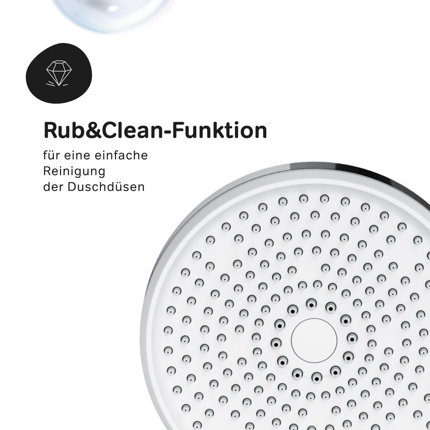 F018Y100 Duschset Play Brausegarnitur Stangenbrause-Set