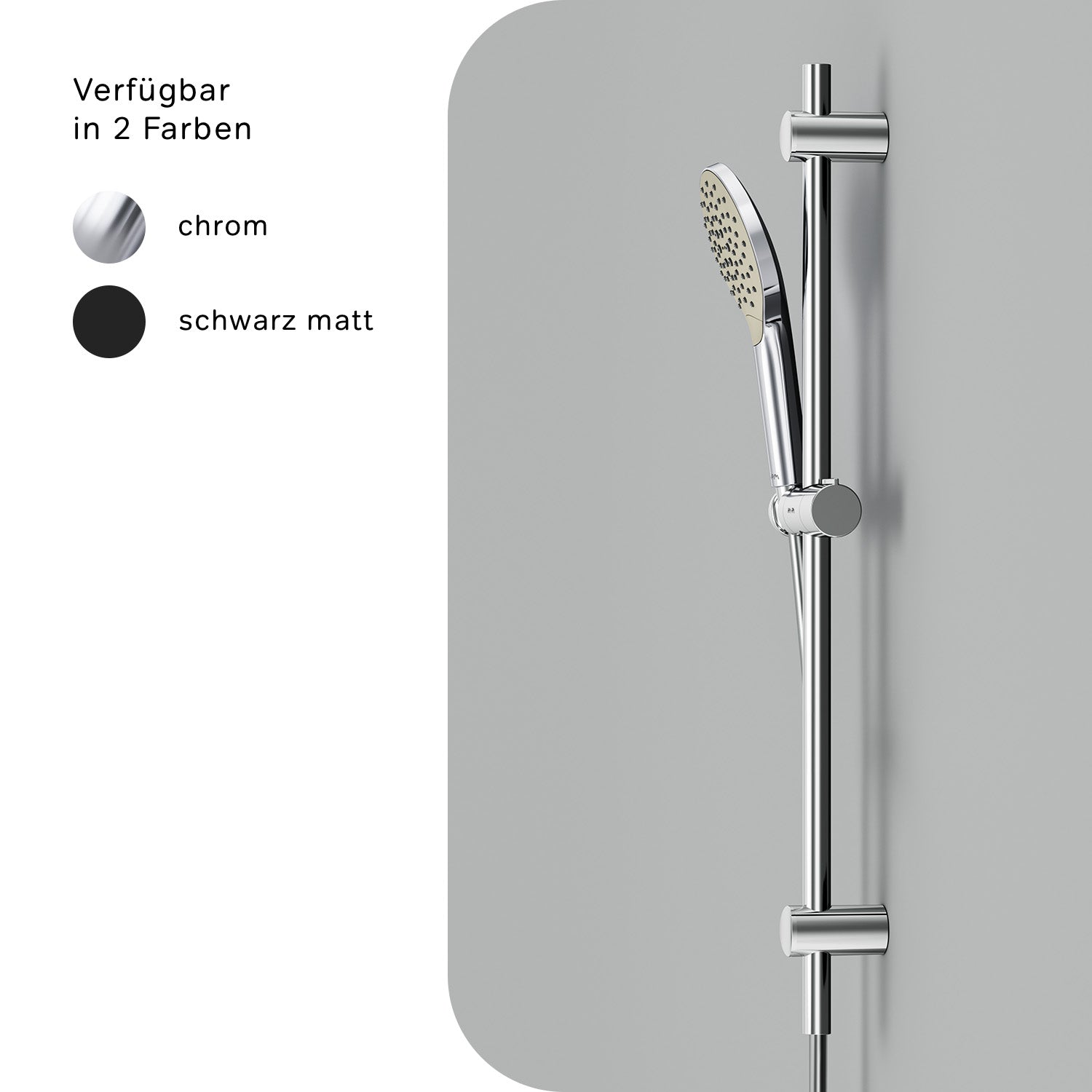 F01LA000 Duschset Like Brausegarnitur Stangenbrause-Set ampm-store.de