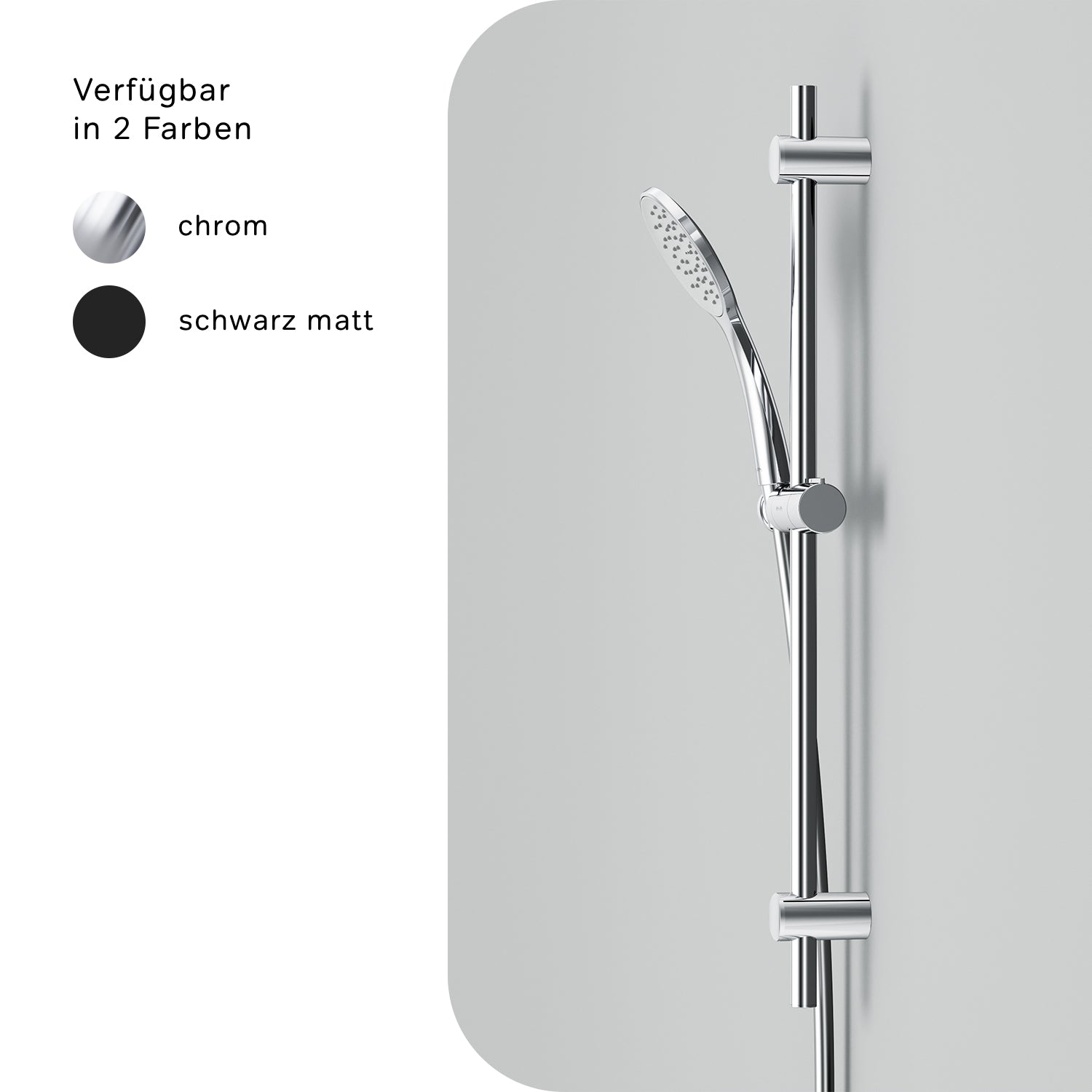 F01TA000 Duschset Hit Brausegarnitur Stangenbrause-Set ampm-store.de