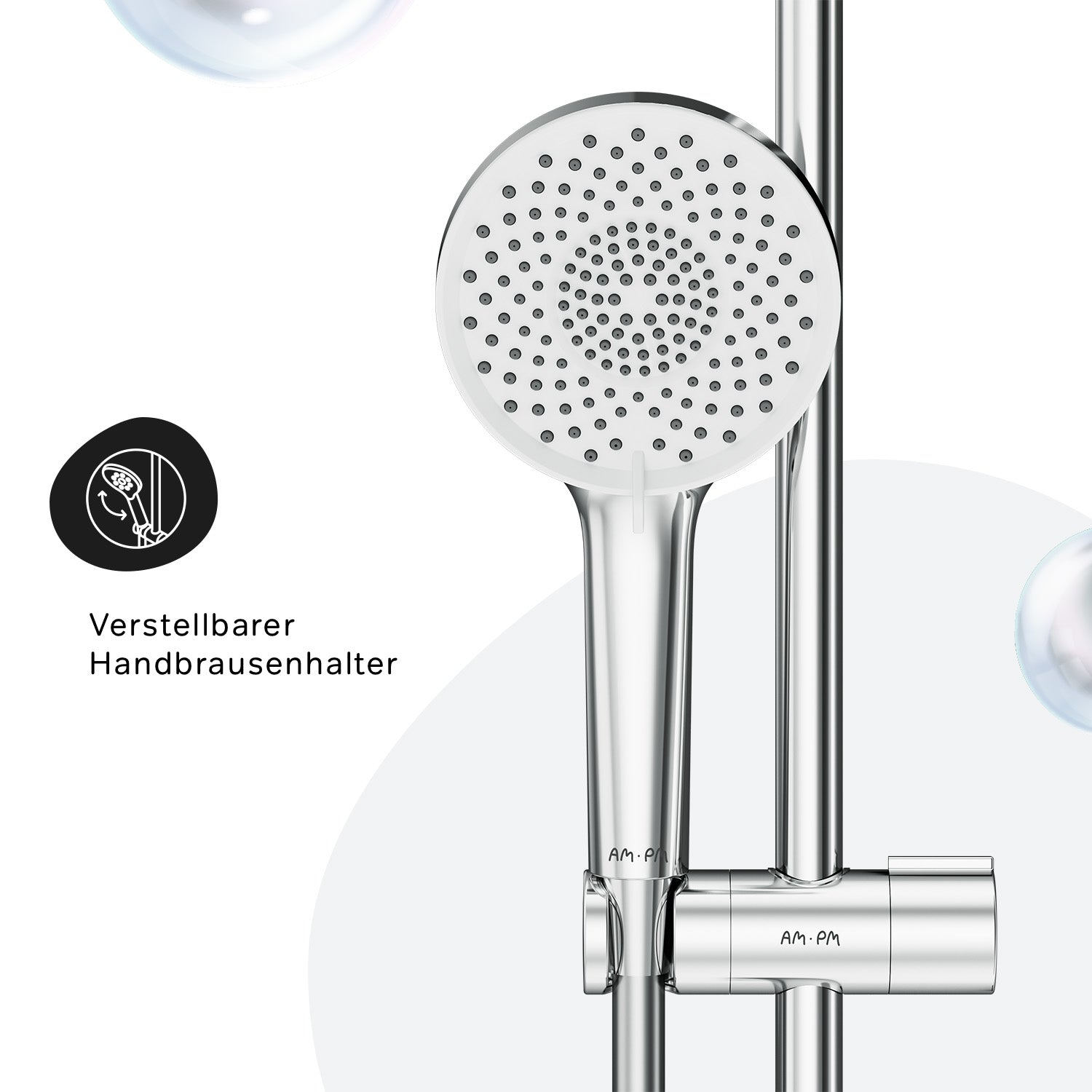 F01XA000 Duschset X-Joy Brausegarnitur Stangenbrause-Set ampm-store.de