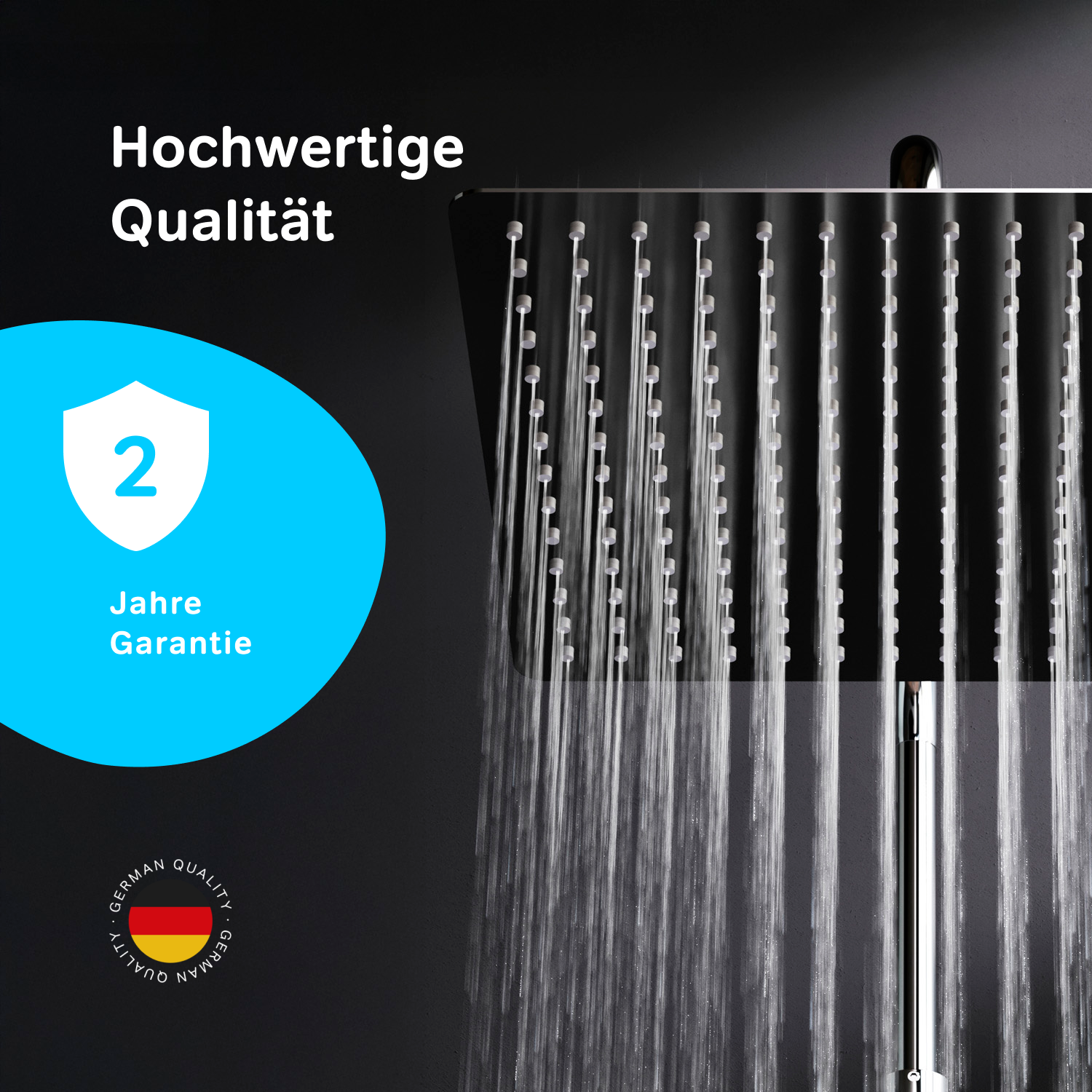 Pommeau de douche F059Y100 Effet pluie