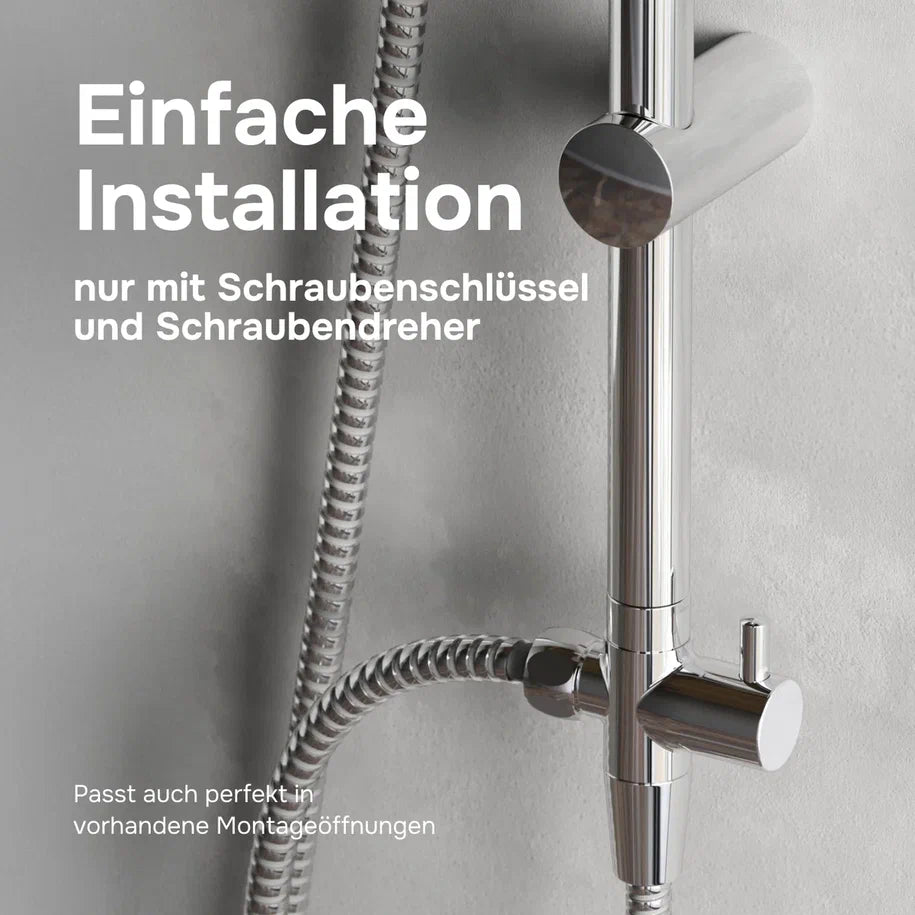 Duschsystem Play mit Regendusche – F078W000