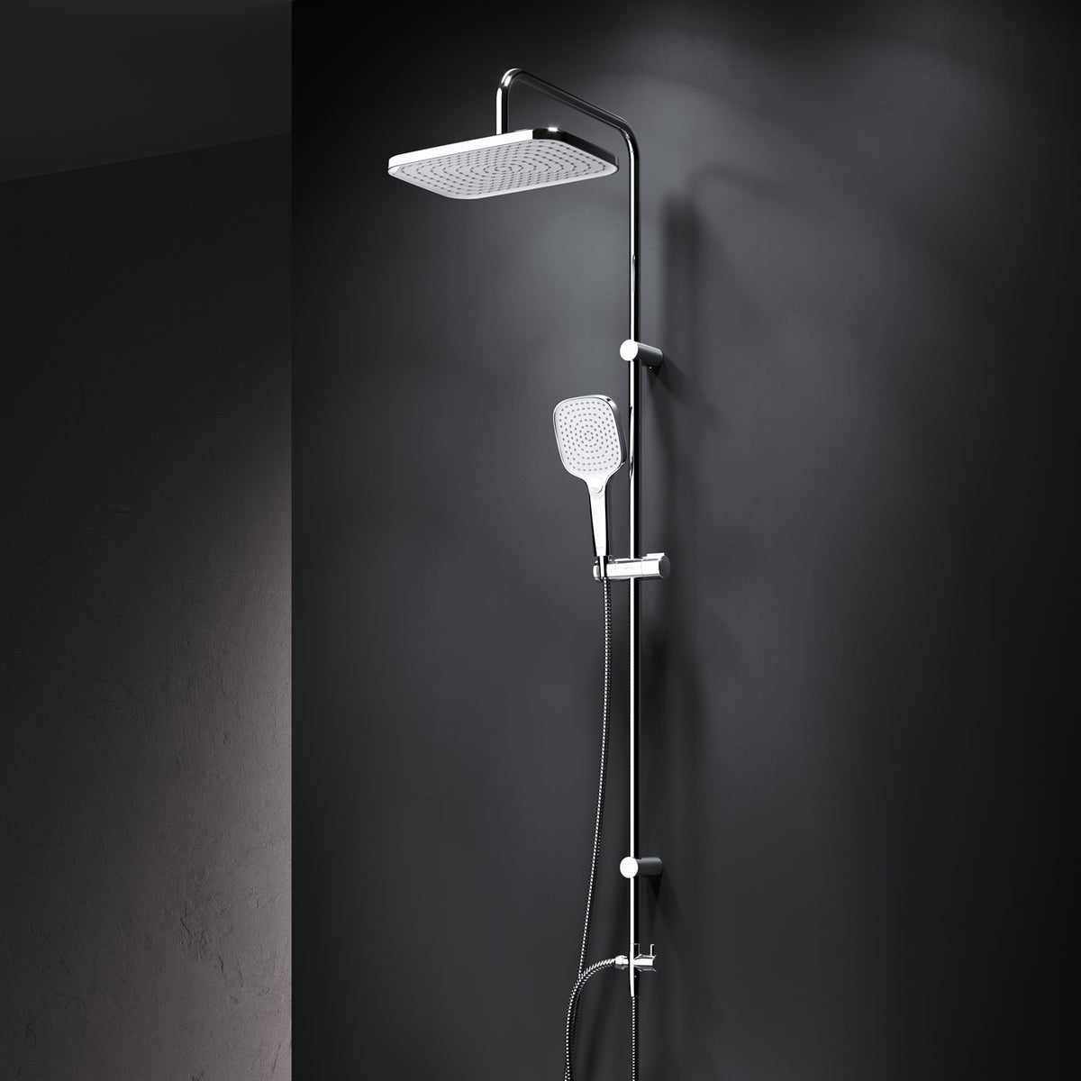 Système de douche ludique avec douche à effet pluie–F078W000