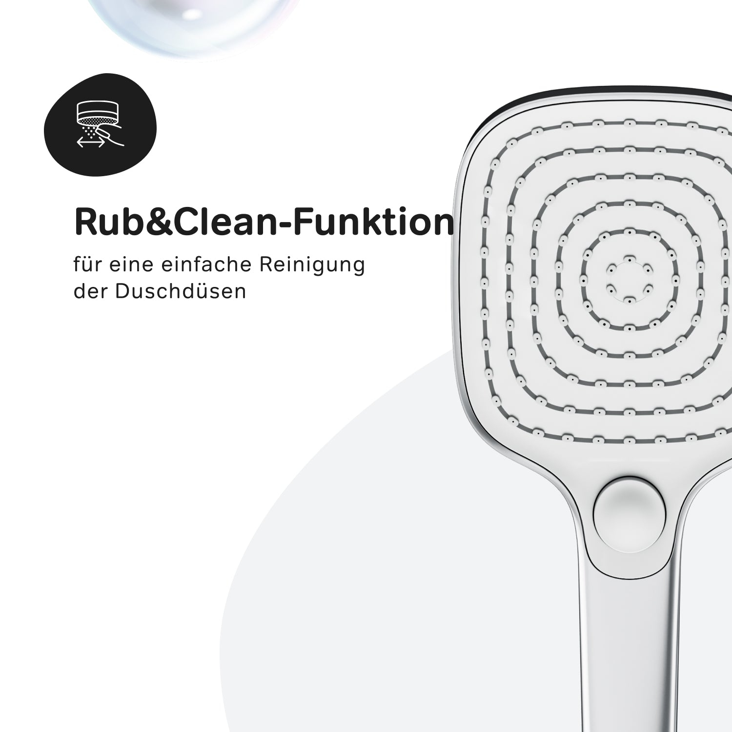 F078X400 Duschsystem mit Thermostat Duscharmatur Play Regendusche set Duschsäule