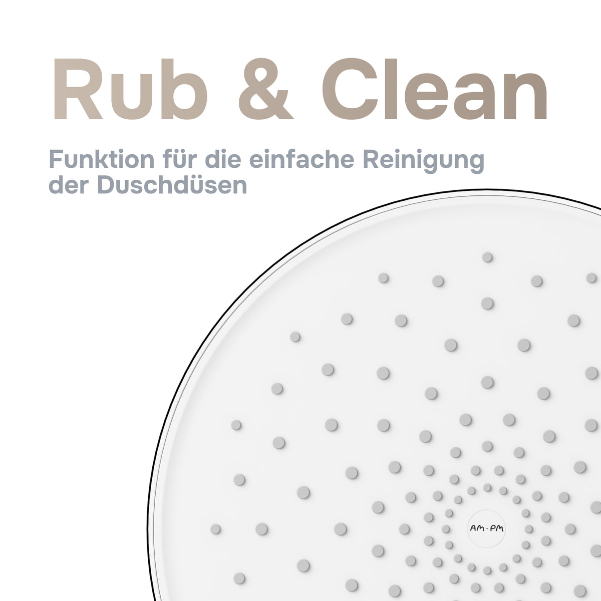 Système de douche ludique avec douche à effet pluie–F078Y000
