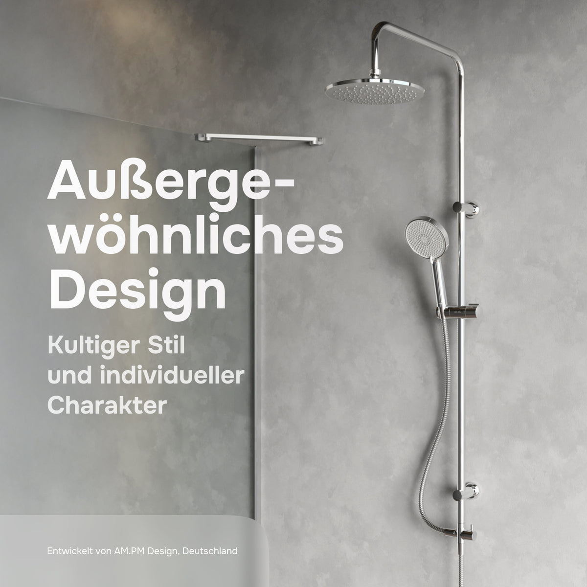 Système de douche ludique avec douche à effet pluie–F078Y000