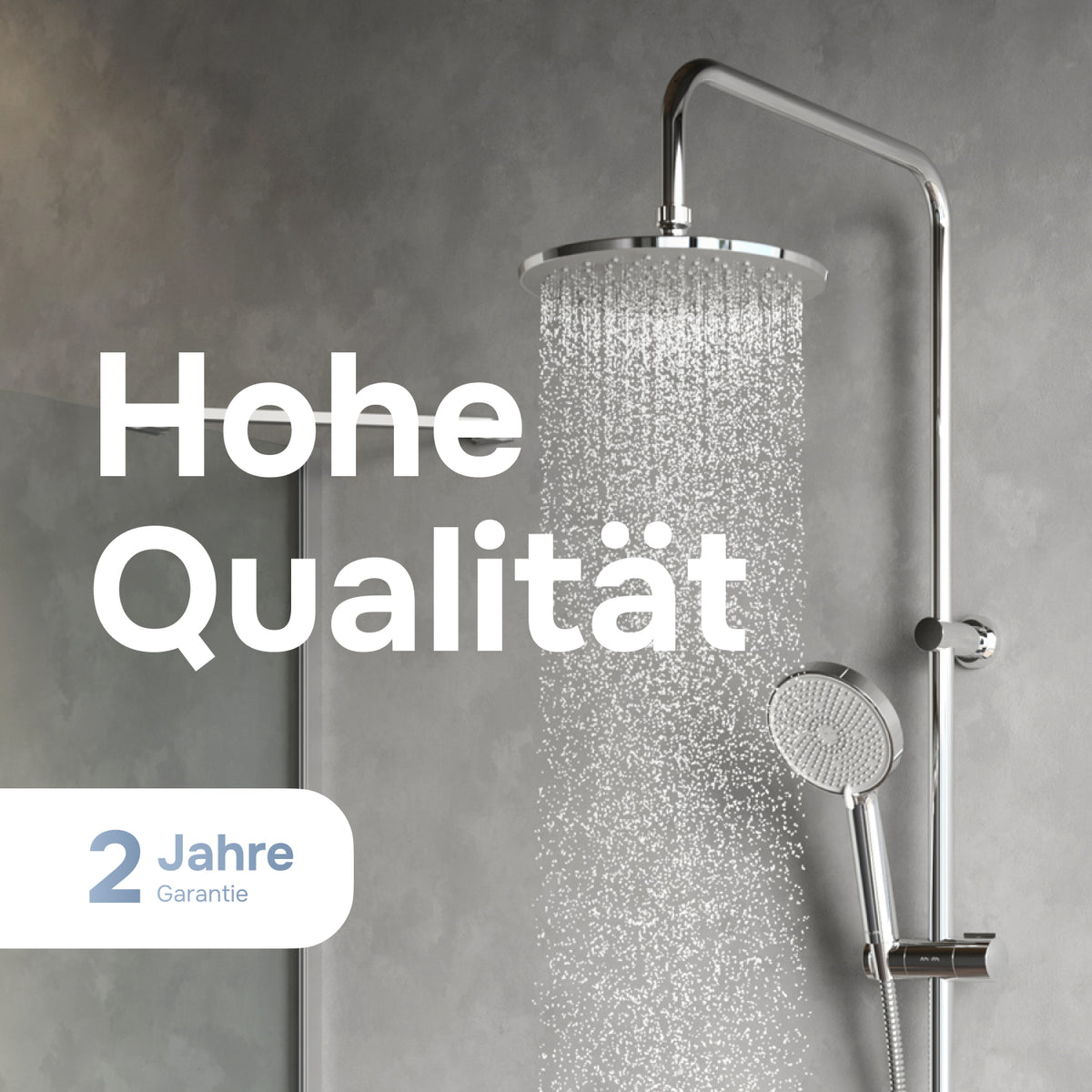 Système de douche ludique avec douche à effet pluie–F078Y000