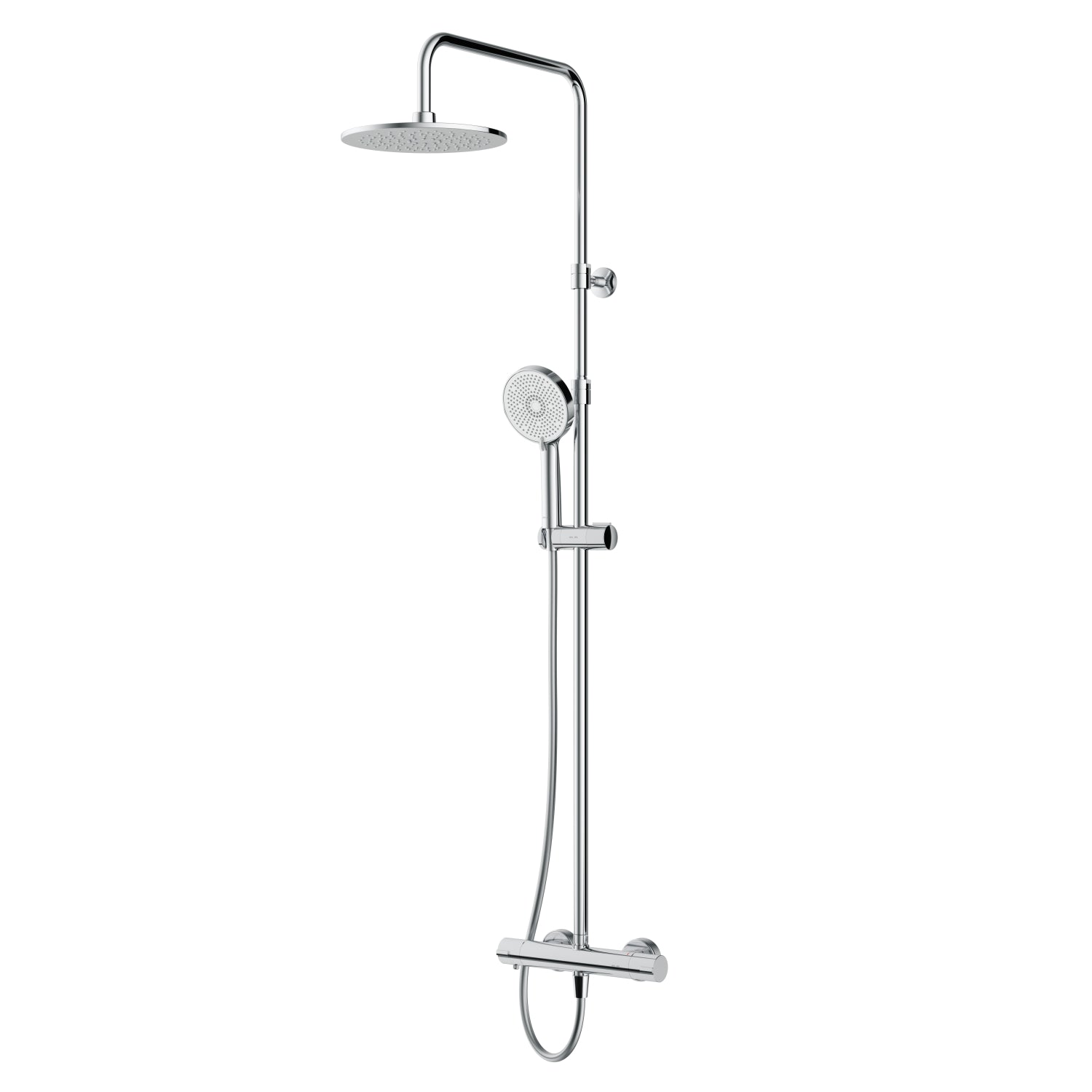 Système de douche F078Y400 avec thermostat, robinetterie, ensemble de douche effet pluie Play, colonne de douche