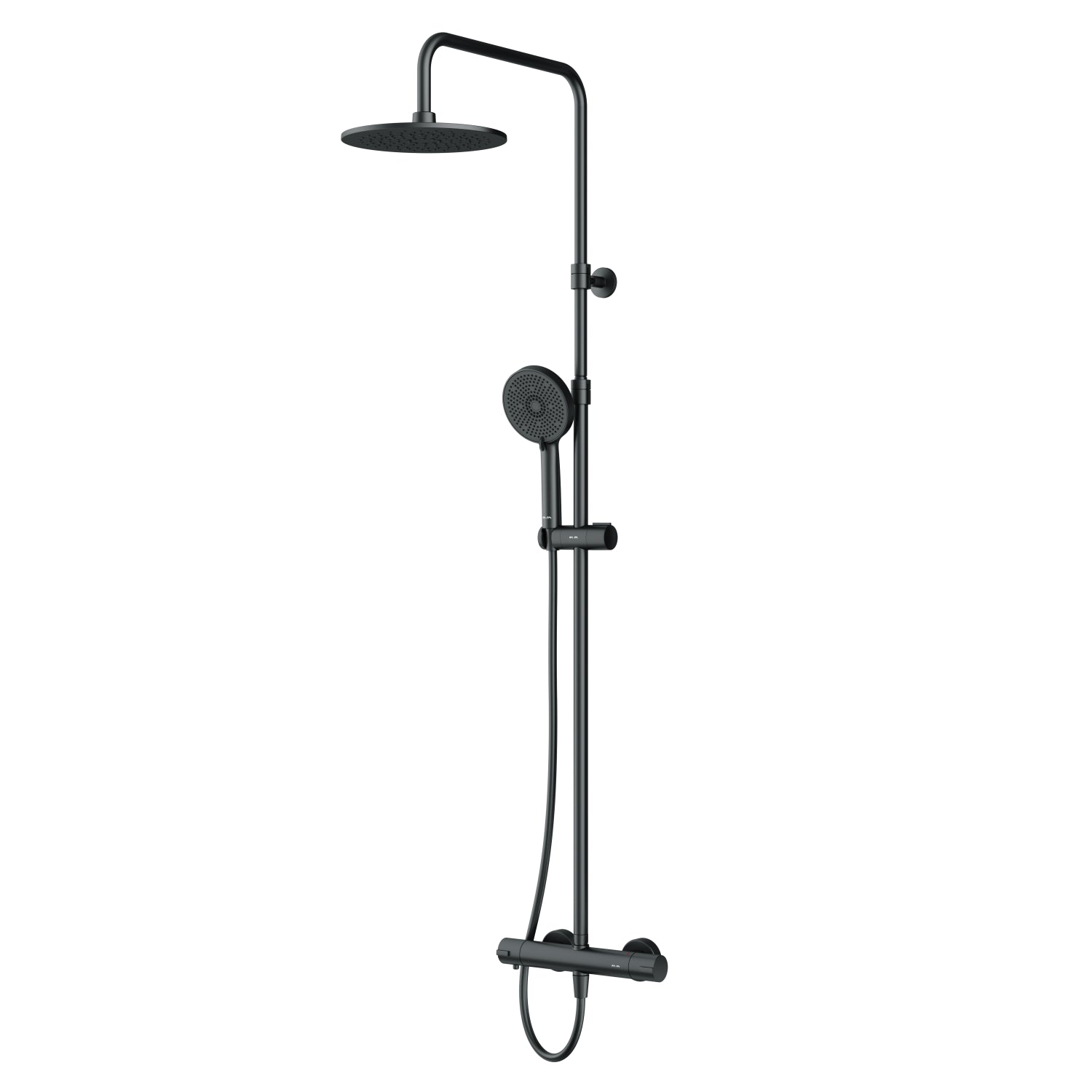 Système de douche F078Y422 avec thermostat, robinetterie de douche, ensemble de douche effet pluie Play, colonne de douche