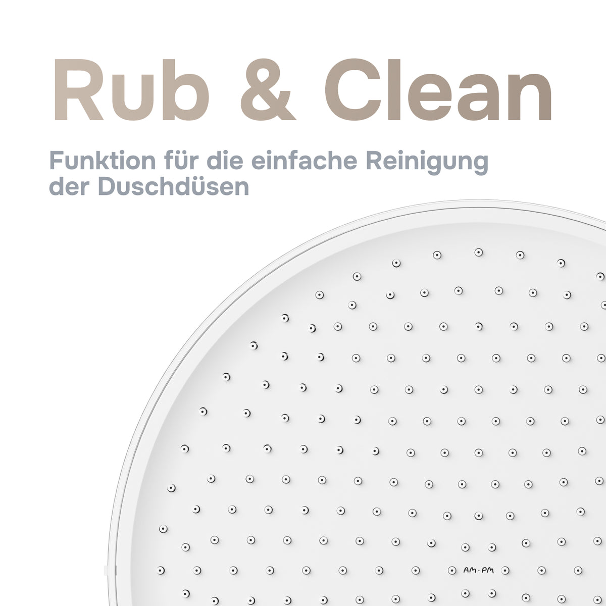 Système de douche Play avec thermostat et douche à effet pluie–F078Z400
