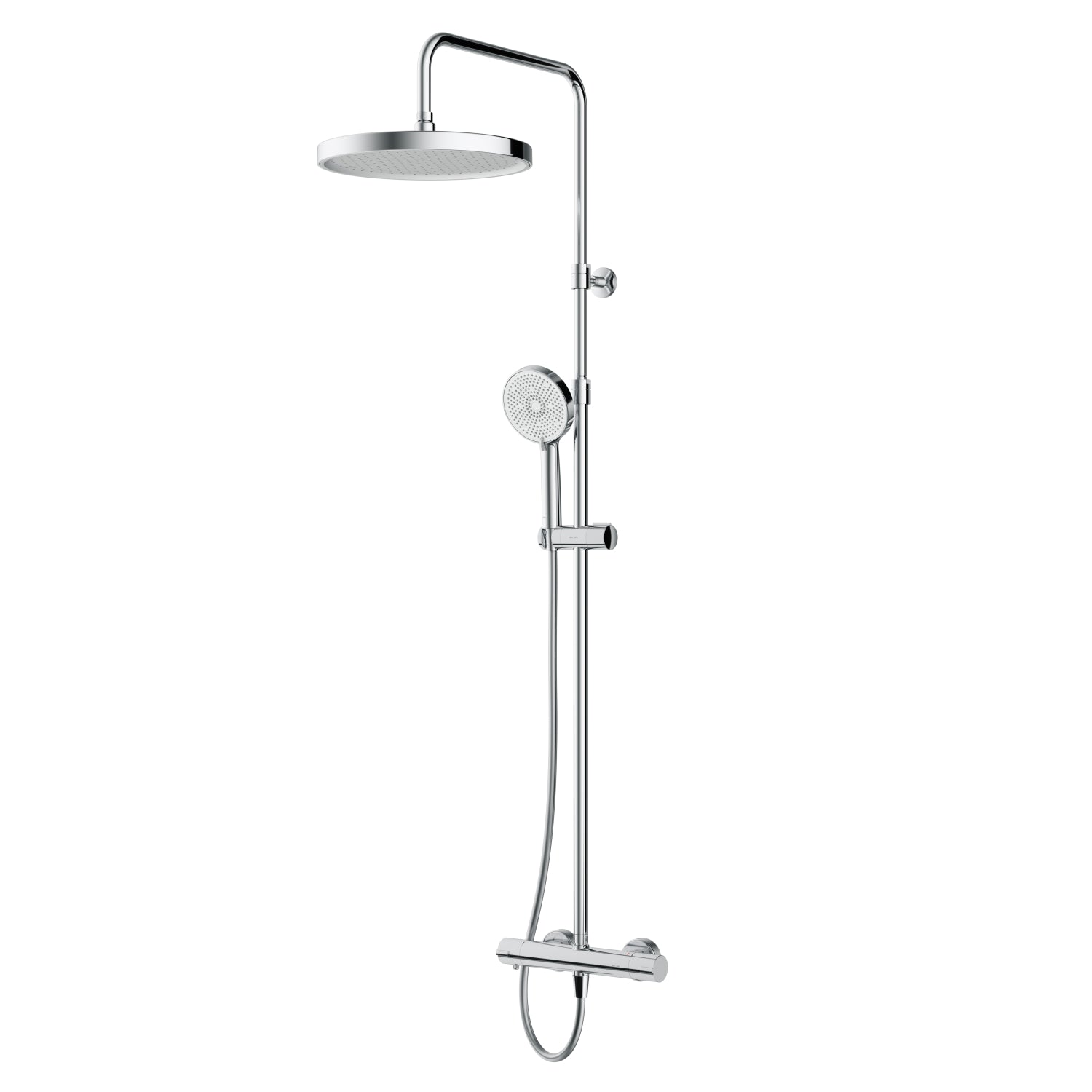 Système de douche F078Z400 avec thermostat, robinetterie, ensemble de douche effet pluie Play, colonne de douche