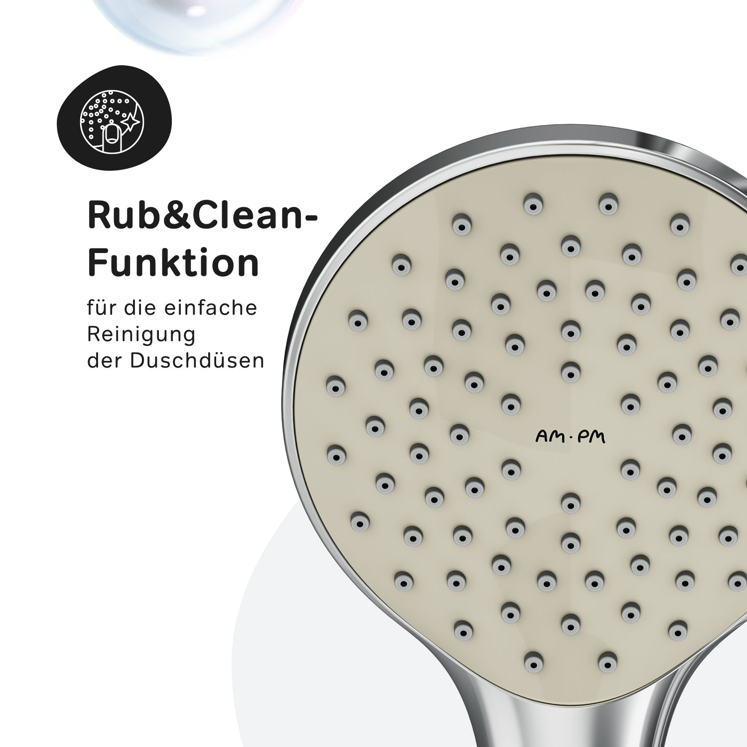 F0790000 Duschsystem Gem Regendusche set Duschsäule ampm-store.de