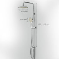 F0790000 Duschsystem Gem Regendusche set Duschsäule ampm-store.de