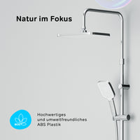 F07FA000 Duschsystem Func Regendusche set Duschsäule ampm-store.de