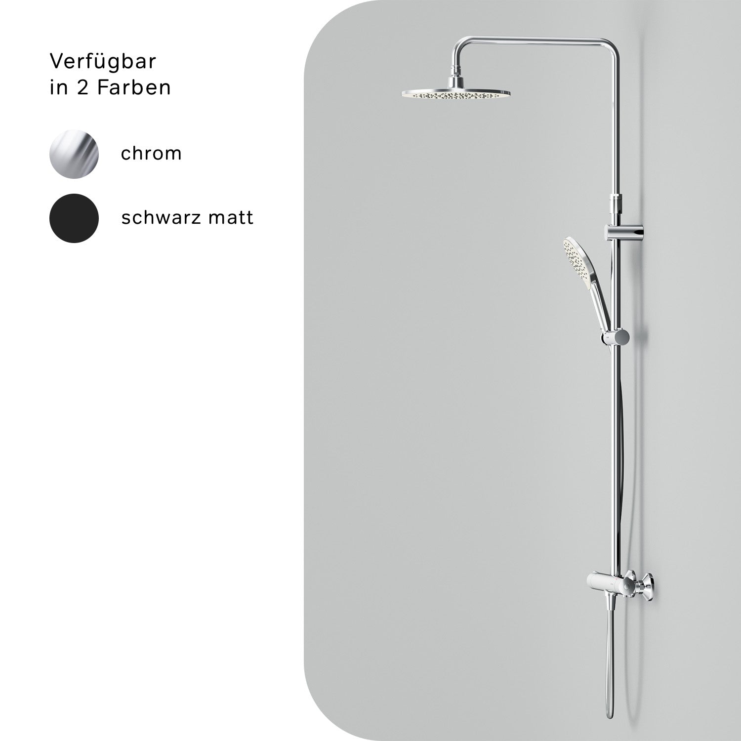 F07LA400 Like ShowerSpot mit Thermostat Duscharmatur | Online Store von AM.PM