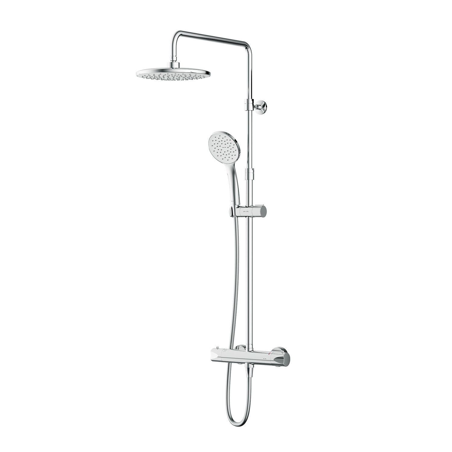 F07TA400 système de douche avec robinetterie thermostatique Hit set de douche à effet pluie colonne de douche