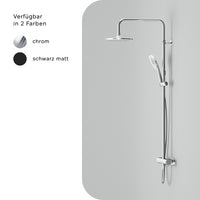 F07XA400 Duschsystem mit Thermostat Duscharmatur X-Joy Regendusche set Duschsäule ampm-store.de