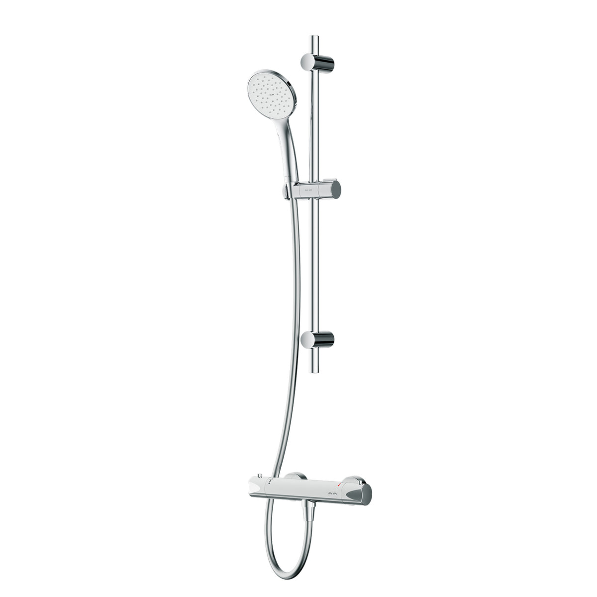 F408TA46 Hit Armaturen-Set: Thermostat Duscharmatur und Duschset ampm-store.de