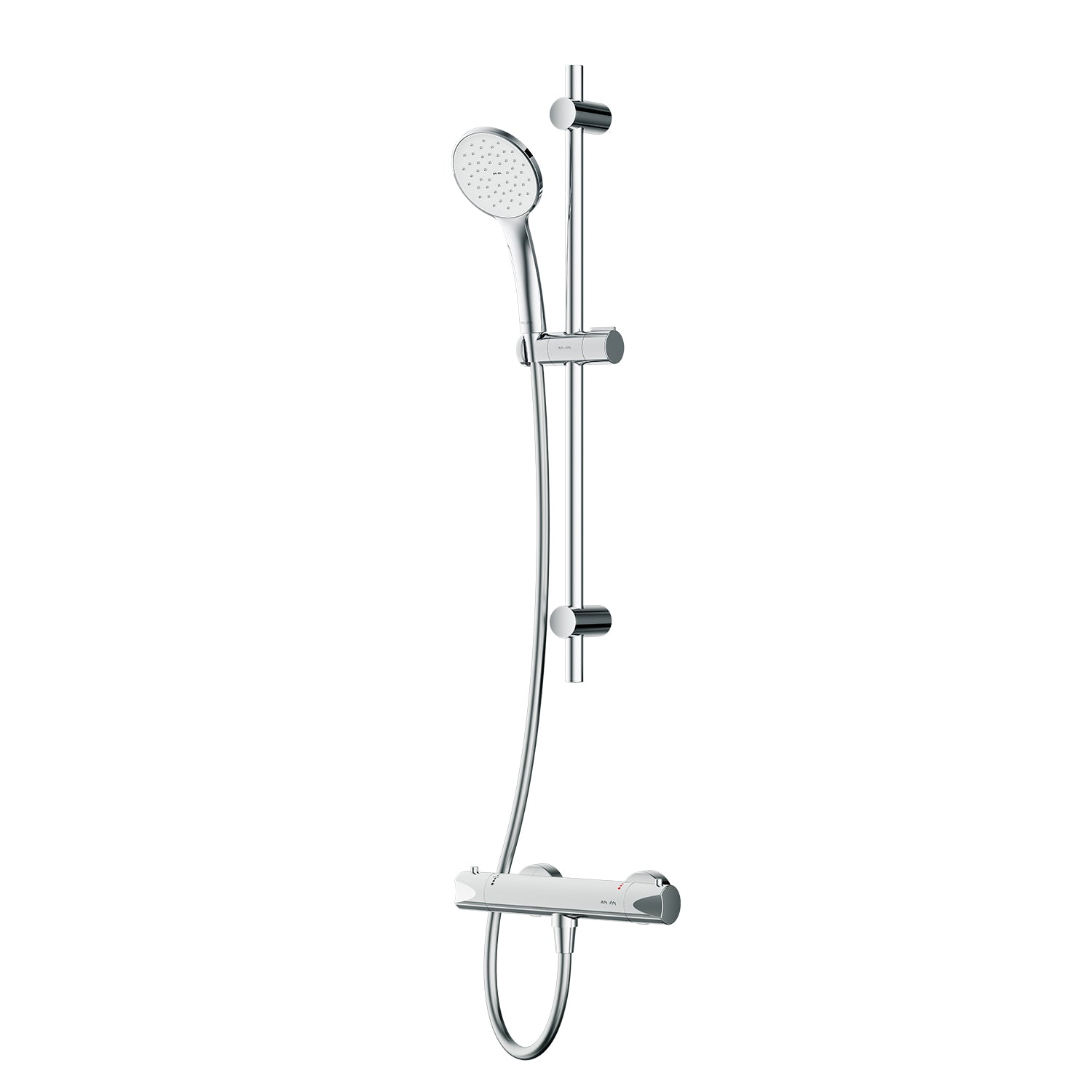 F408TA46 Hit Armaturen-Set: Thermostat Duscharmatur und Duschset ampm-store.de