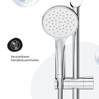 F408TA46 Hit Armaturen-Set: Thermostat Duscharmatur und Duschset ampm-store.de