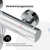 F408TA46 Hit Armaturen-Set: Thermostat Duscharmatur und Duschset ampm-store.de