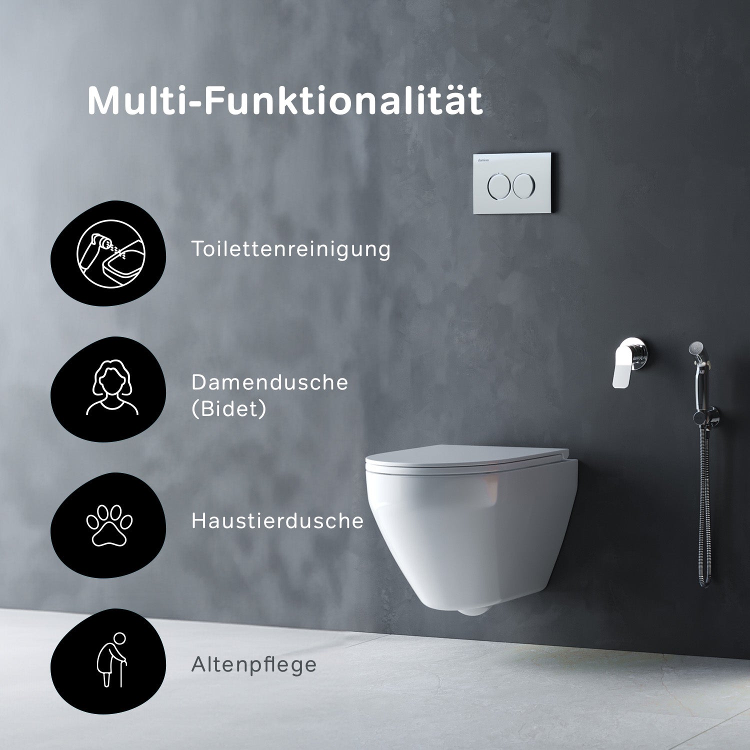 F40HXA00 Hygienikset X-Joy Bidet Set Bidet Handbrause ampm-store.de