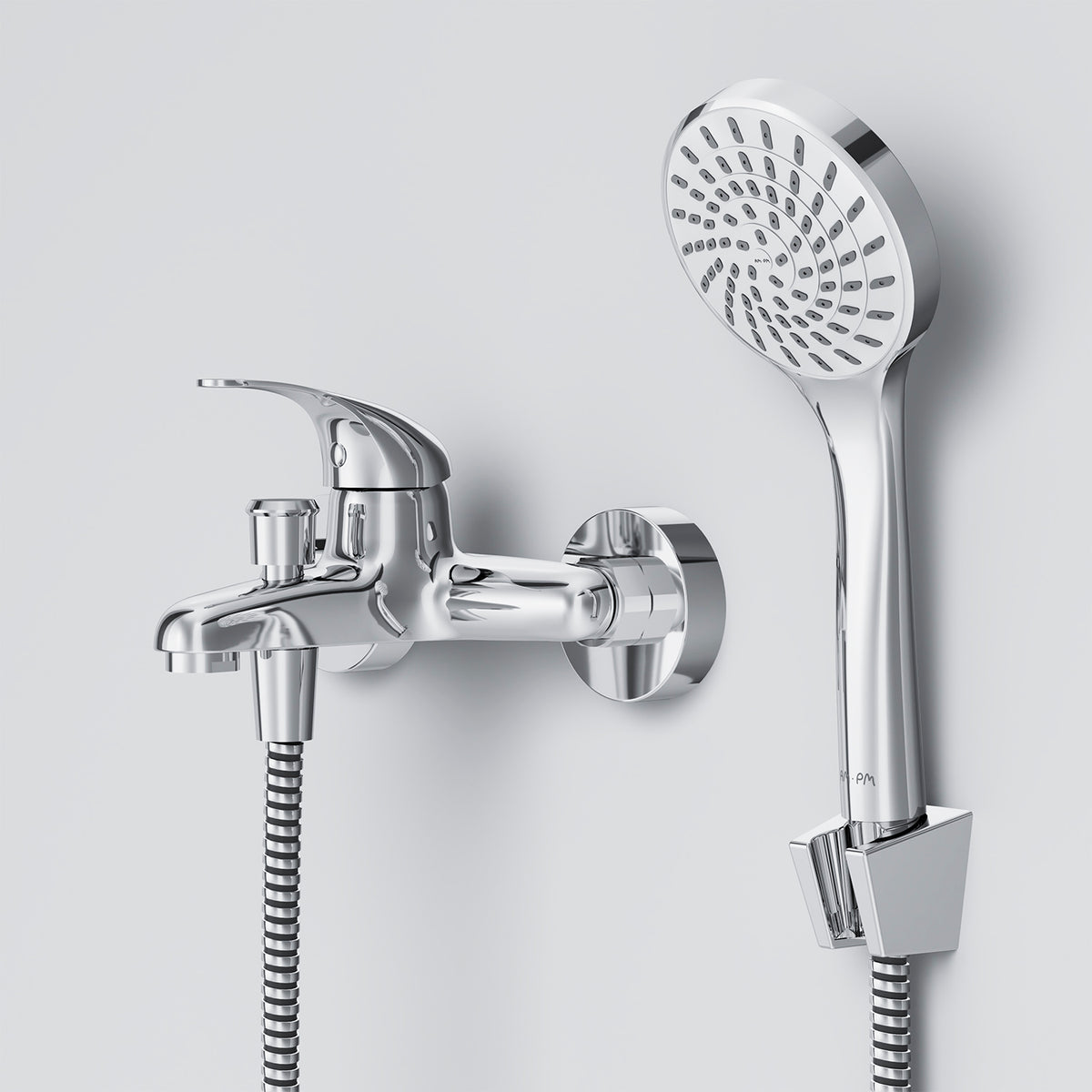 Robinet de baignoire avec douchette et support–F8315000