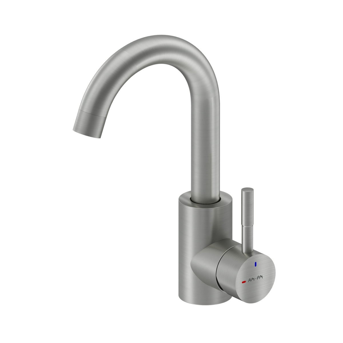 Robinet de cuisine X-Joy S avec bec pivotant et EcoStart, Satin–F85B02711