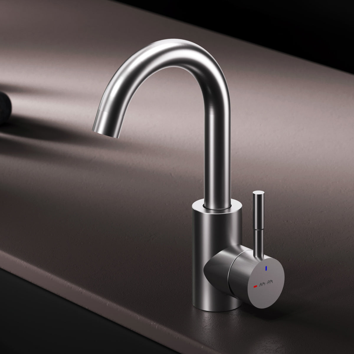 Robinet de cuisine X-Joy S avec bec pivotant et EcoStart, Satin–F85B02711