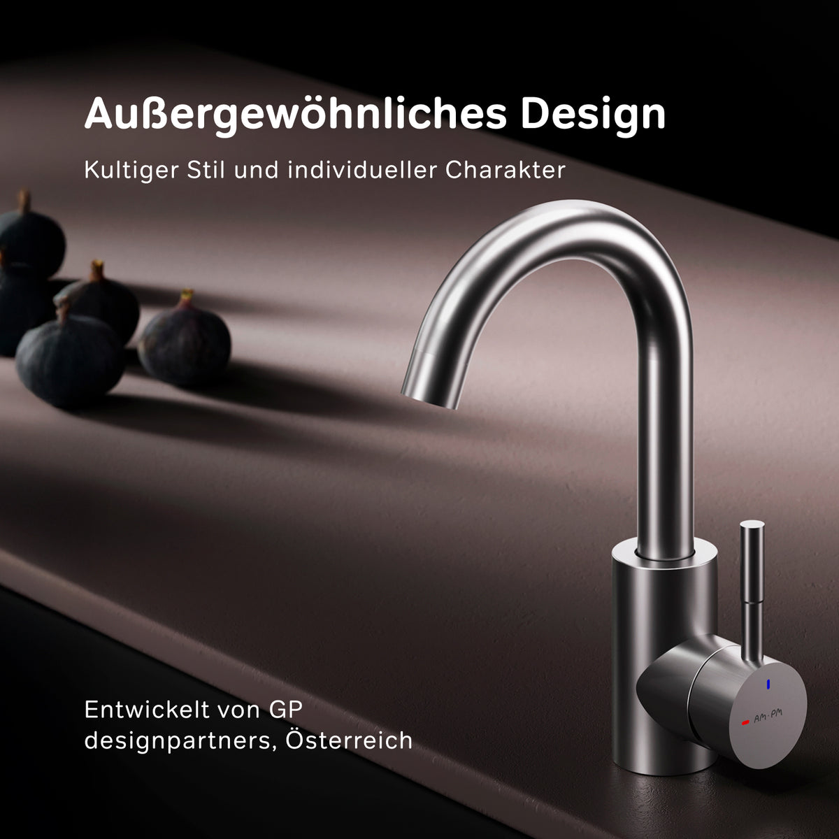 Robinet de cuisine X-Joy S avec bec pivotant et EcoStart, Satin–F85B02711