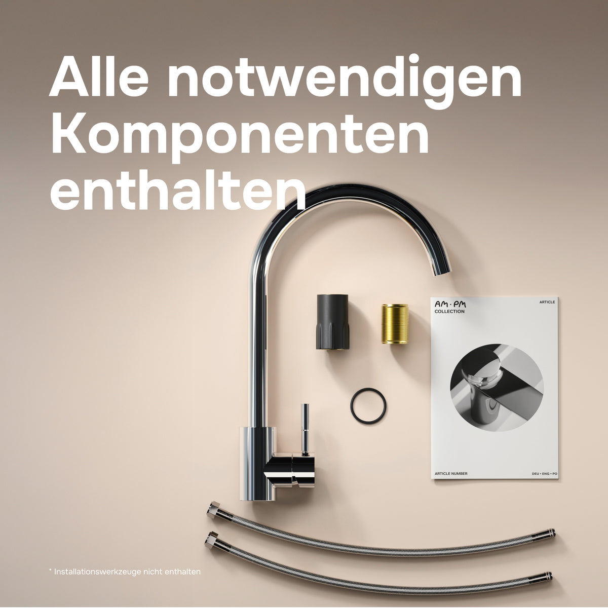 Robinet de cuisine X-Joy S avec bec pivotant et EcoStart–F85B07100