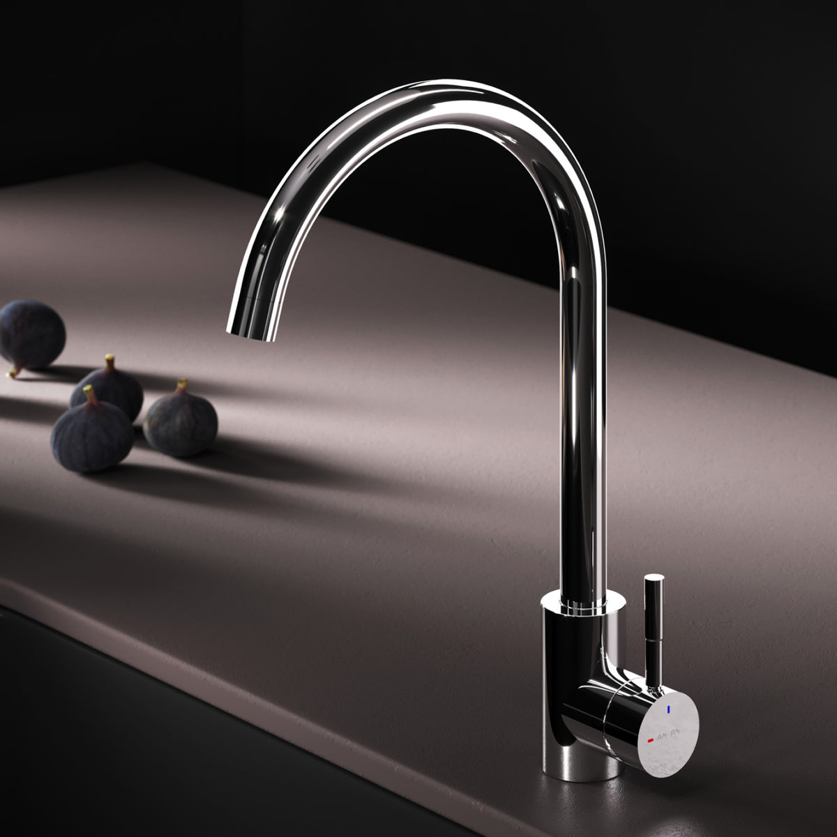 Robinet de cuisine X-Joy S avec bec pivotant et EcoStart–F85B07100