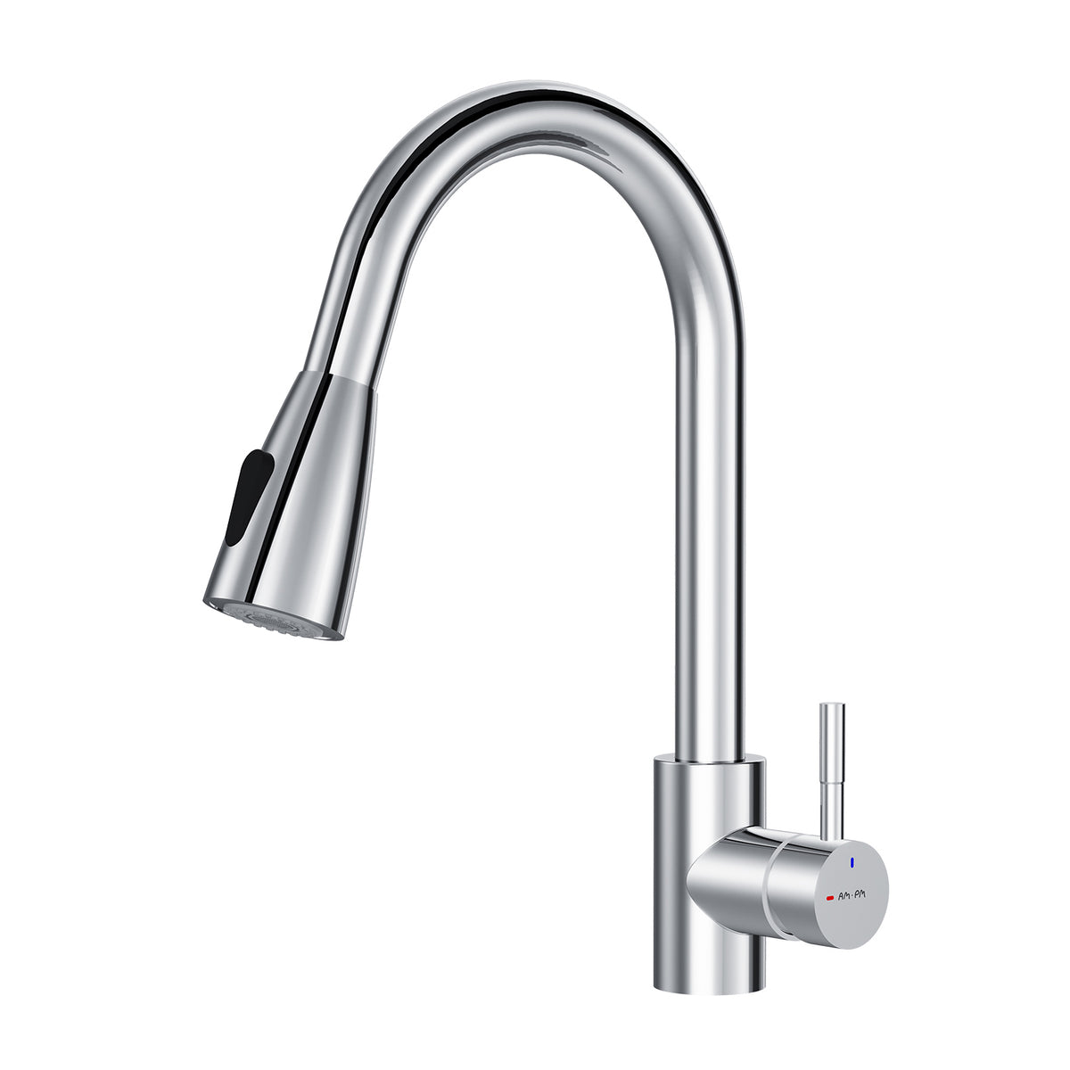 Robinet de cuisine X-Joy S avec bec pivotant et extensible et 2 jets différents–F85B07500