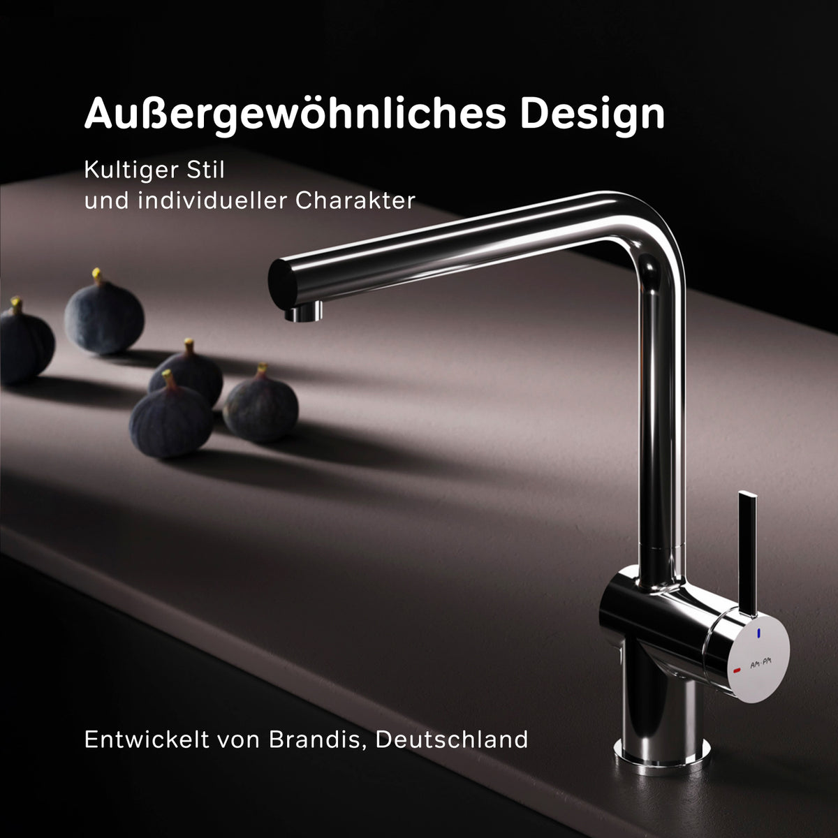 Robinet de cuisine Func avec bec pivotant–F8F05000