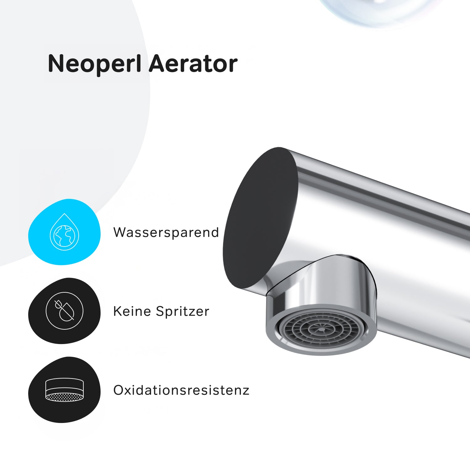 F8F05000 Küchenarmatur Func Spültischarmatur Küche Spültisch-Einhebelmischer