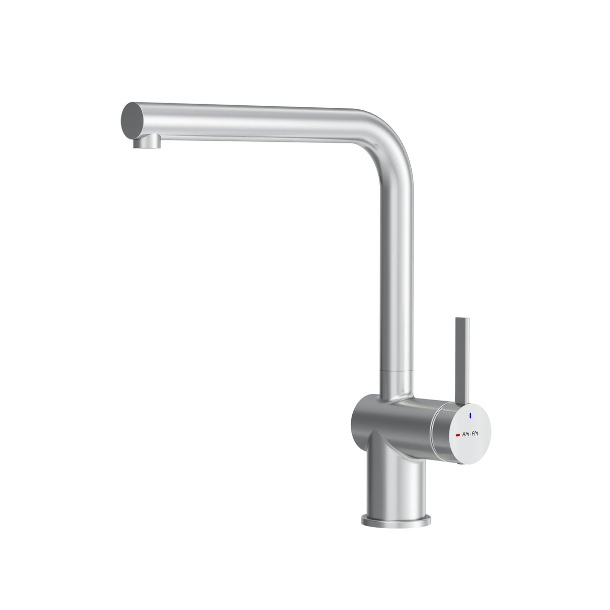 Robinet de cuisine Func avec bec pivotant, finition satinée–F8F05011