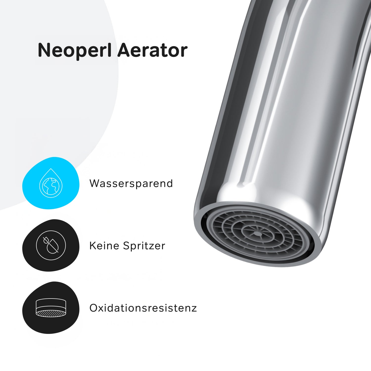 F8F07000 Küchenarmatur Func Spültischarmatur Küche Spültisch-Einhebelmischer