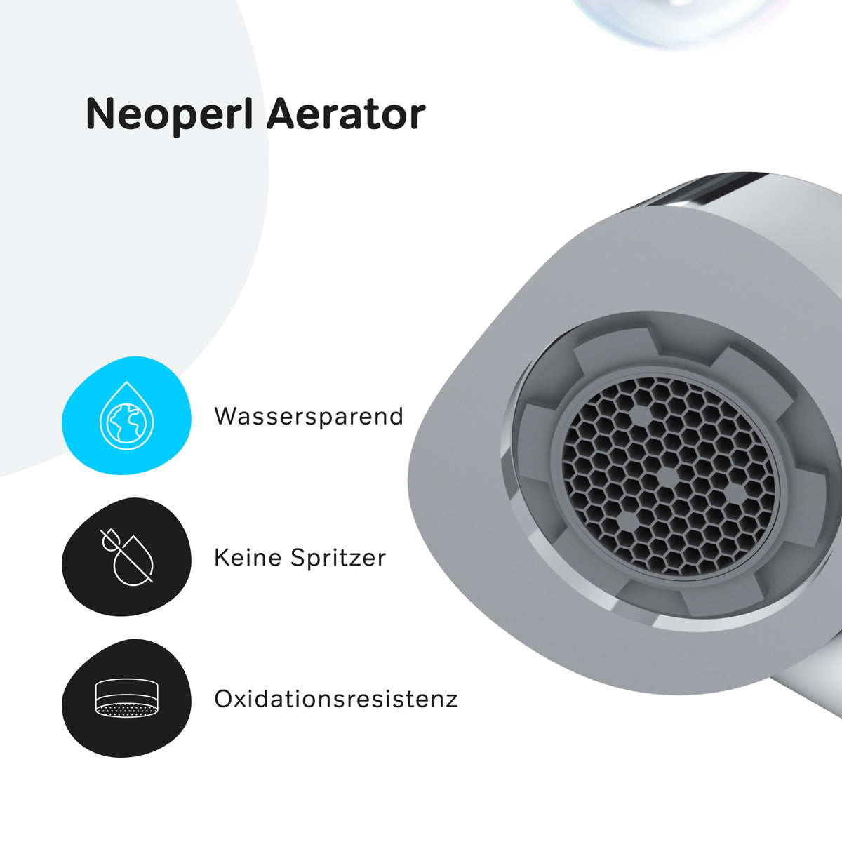 Robinet de lavabo Func avec bonde clic-clac–F8F82100