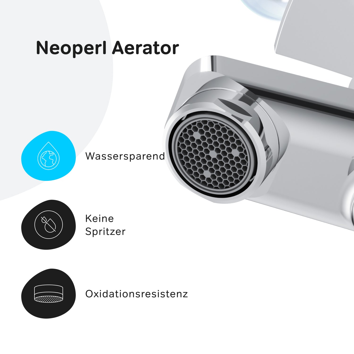 Robinet de baignoire F8Y10000 Mitigeur de baignoire pour salle de bain