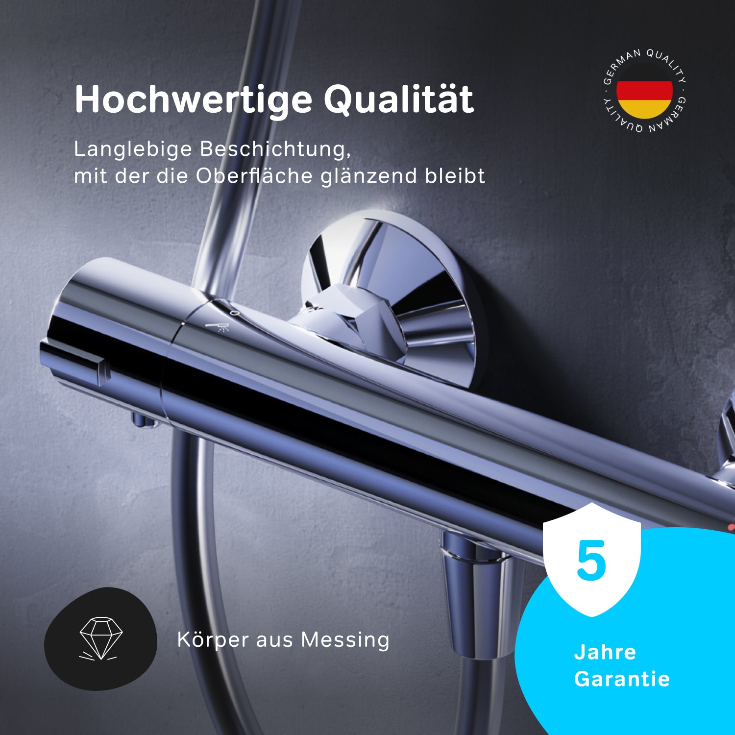 F8Y40000 Duscharmatur Thermostat Play Brausearmatur Mischbatterie Dusche