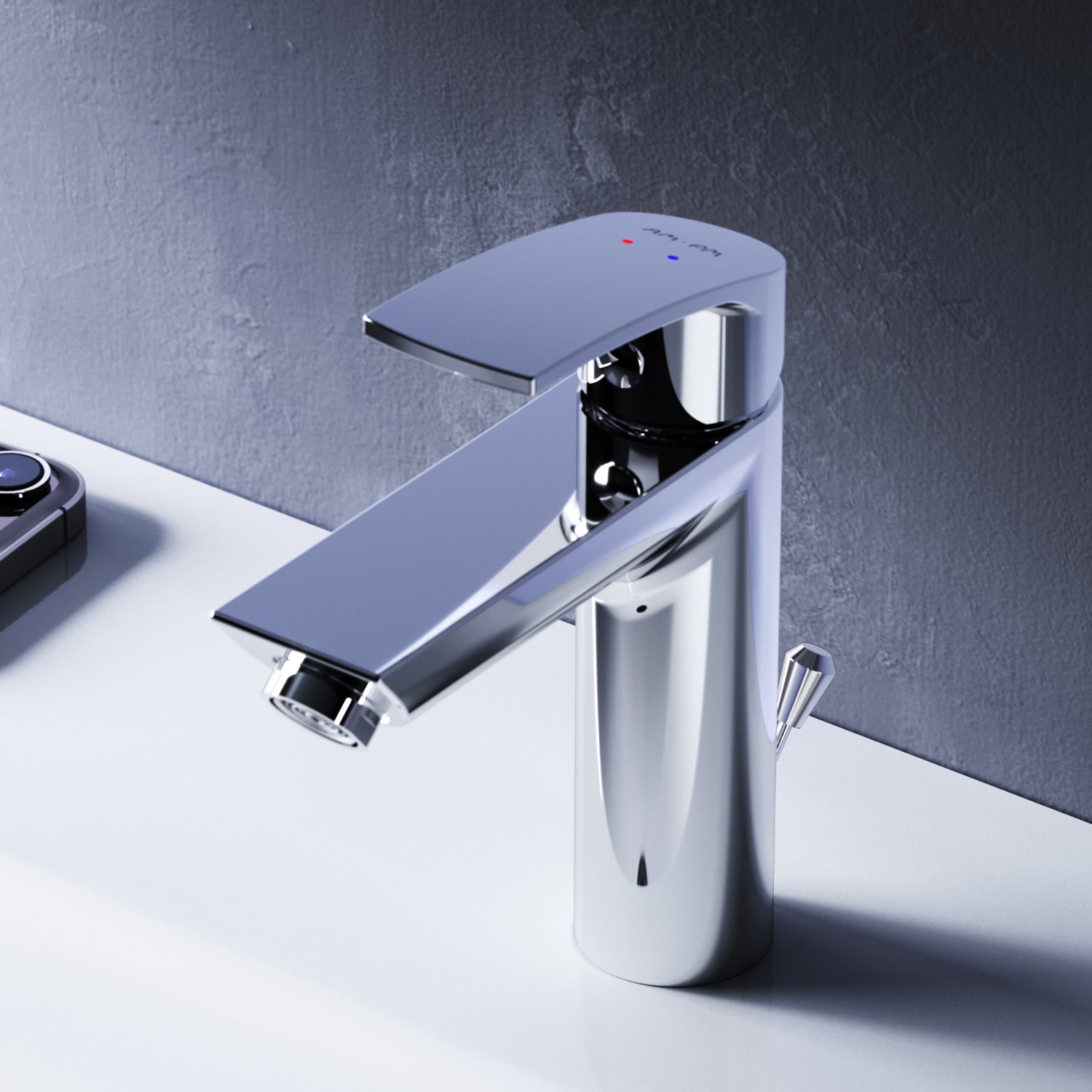 F8Y82100 Bad Armatur Play Waschtischarmatur mit Ablaufgarnitur Wasserhahn